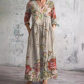 Clara – Locker fallendes Damen-Maxikleid