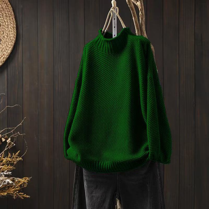Lina – Strickpullover Damen Locker Bequem Herbst Winter Outfit