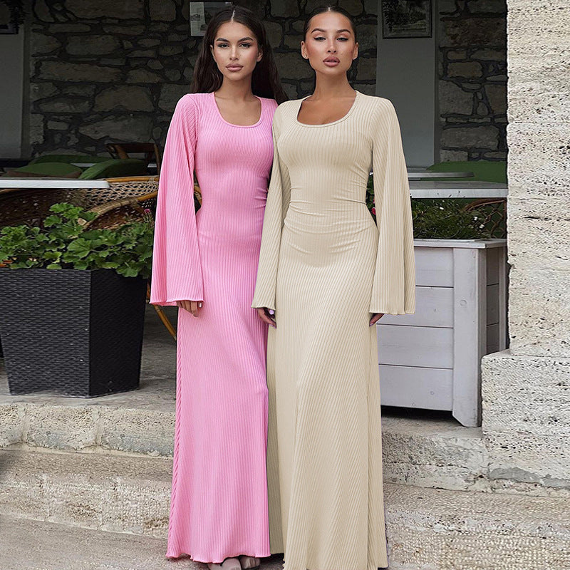 Isabella – Damen Abendkleid mit langen Ärmeln und elegantem Schnitt