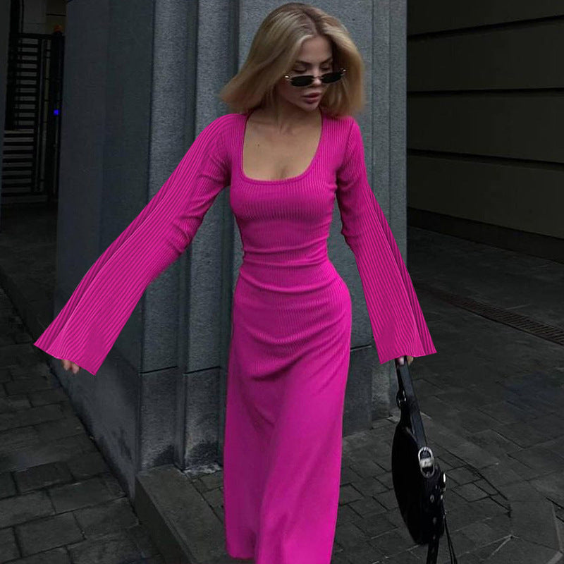 Isabella – Damen Abendkleid mit langen Ärmeln und elegantem Schnitt