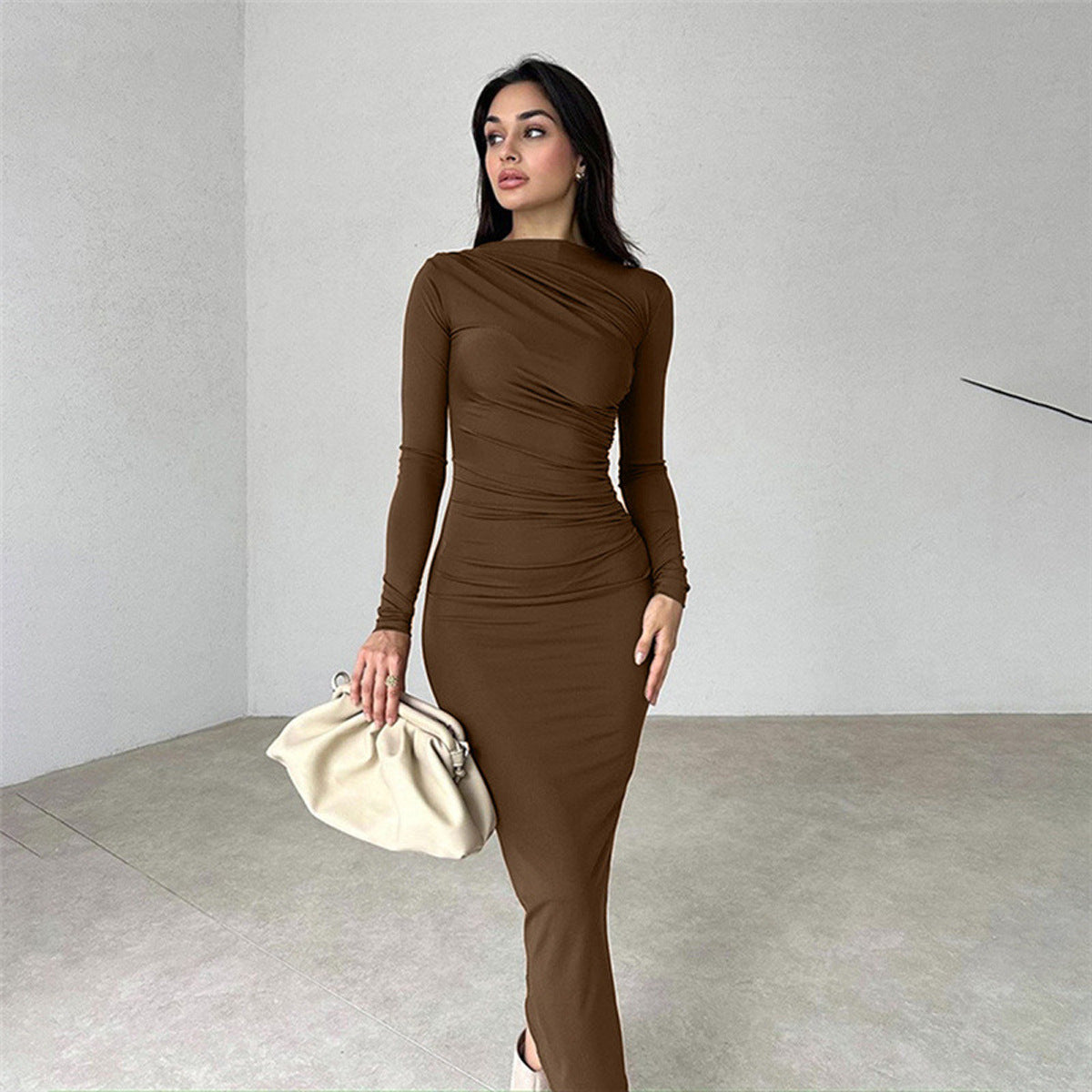 Aurelia – Damen Langarmkleid mit Bodycon-Schnitt