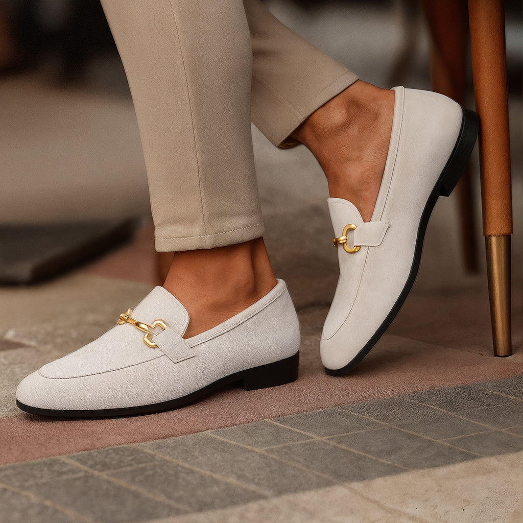 Loafers Damen mit eleganter Schnalle und klassischer Form - 3 - Annoboutique