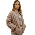Kaja – Gestepptes Übergangsjacke Damen