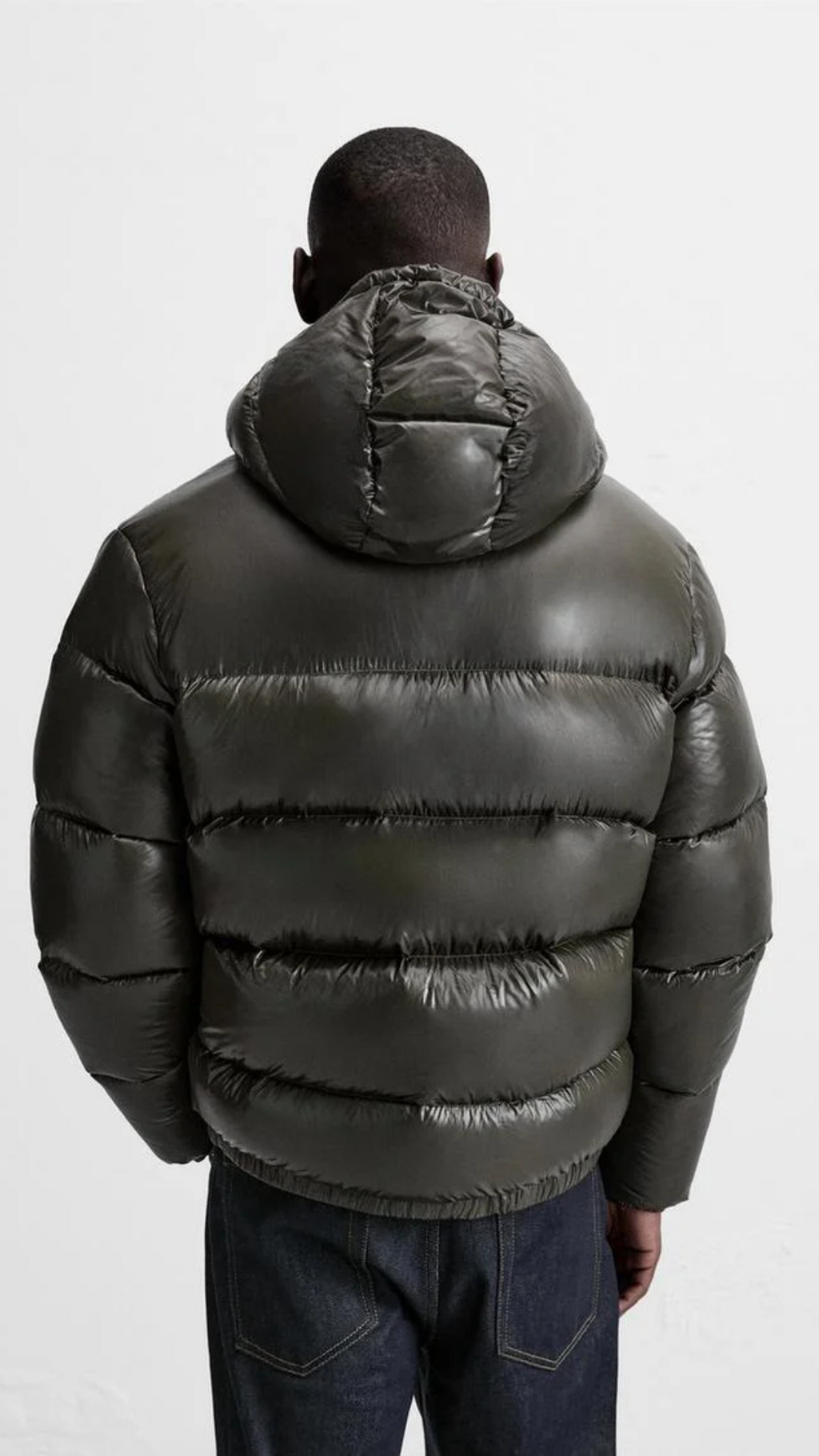 Matthias - Moderne Herren Steppjacke mit Kapuze Winterjacken
