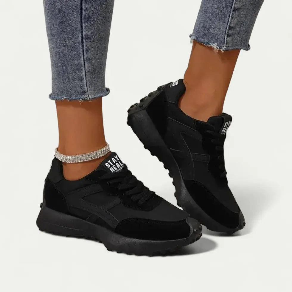 Laura – Sportliche Low-Top Sneaker mit Kontrastdetails