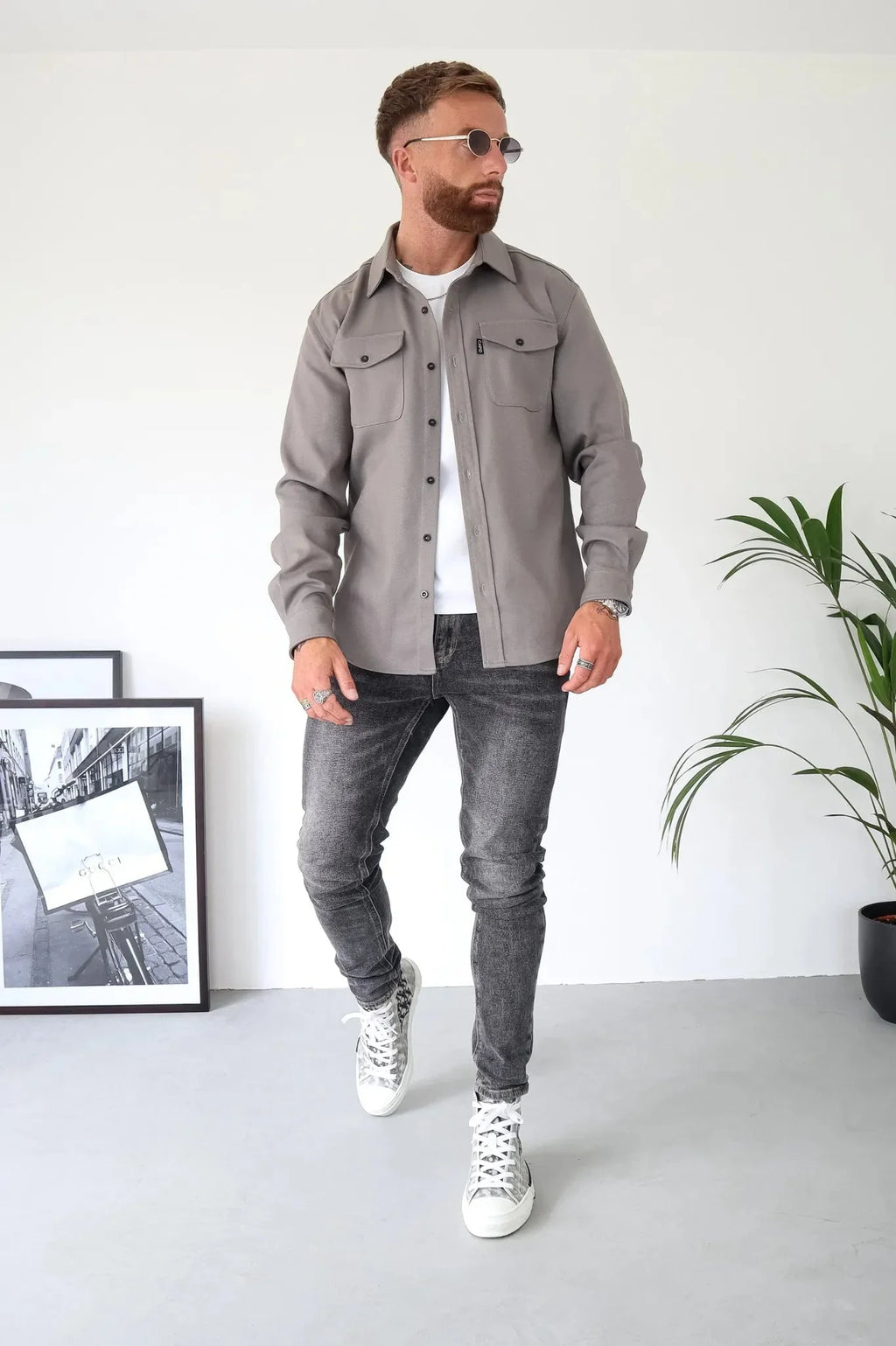 Leon – Herren Overshirt mit modernem Schnitt