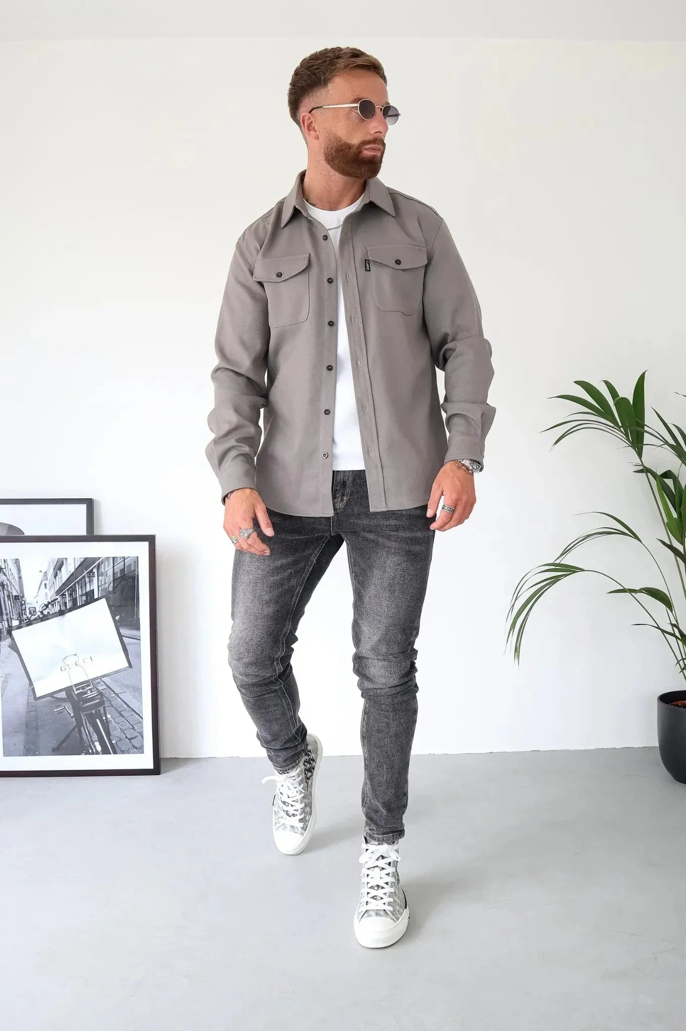 Leon – Herren Overshirt mit modernem Schnitt