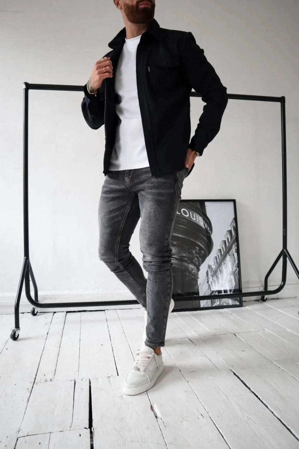 Leon – Herren Overshirt mit modernem Schnitt