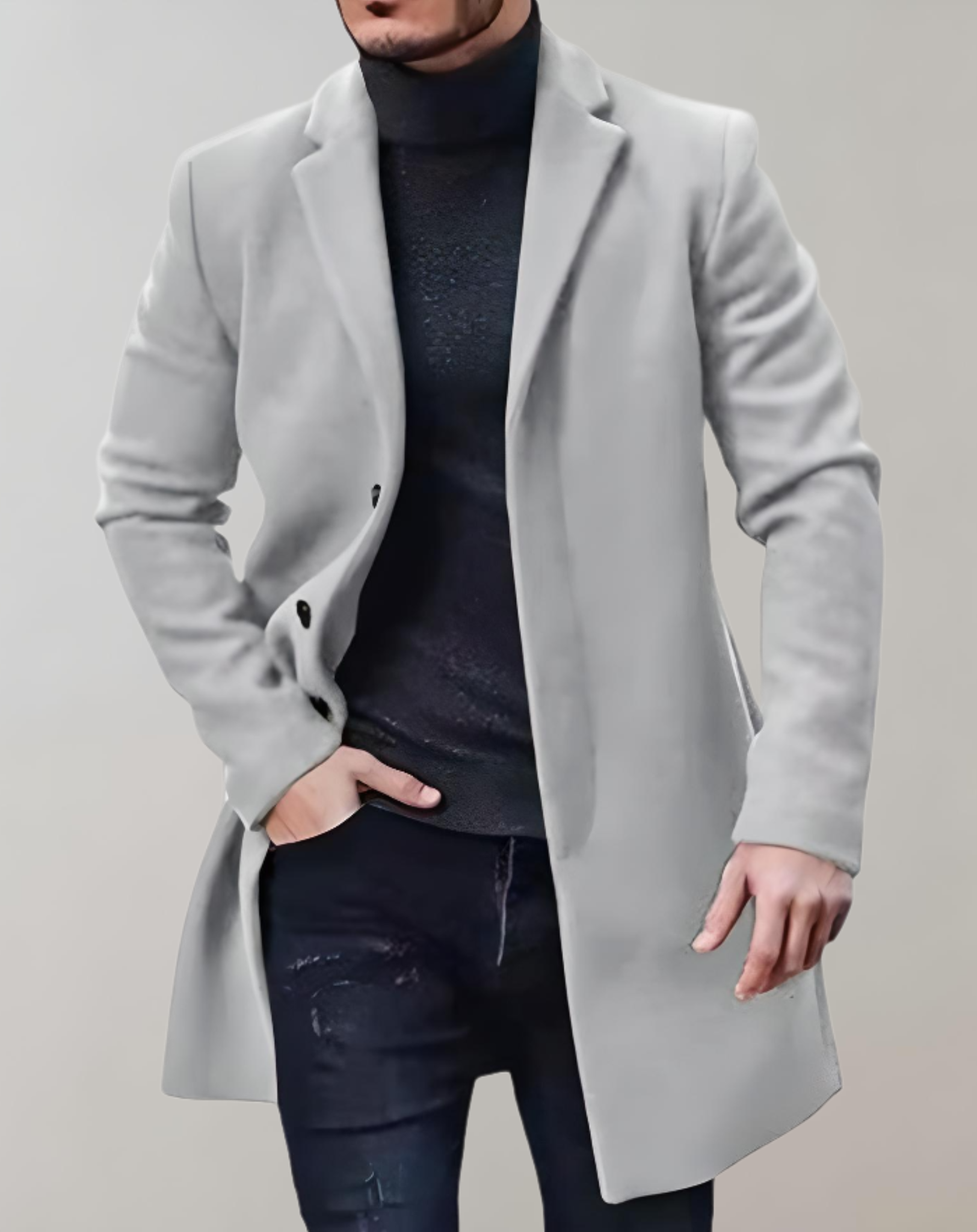 Adrien – Klassischer Mantel Herren