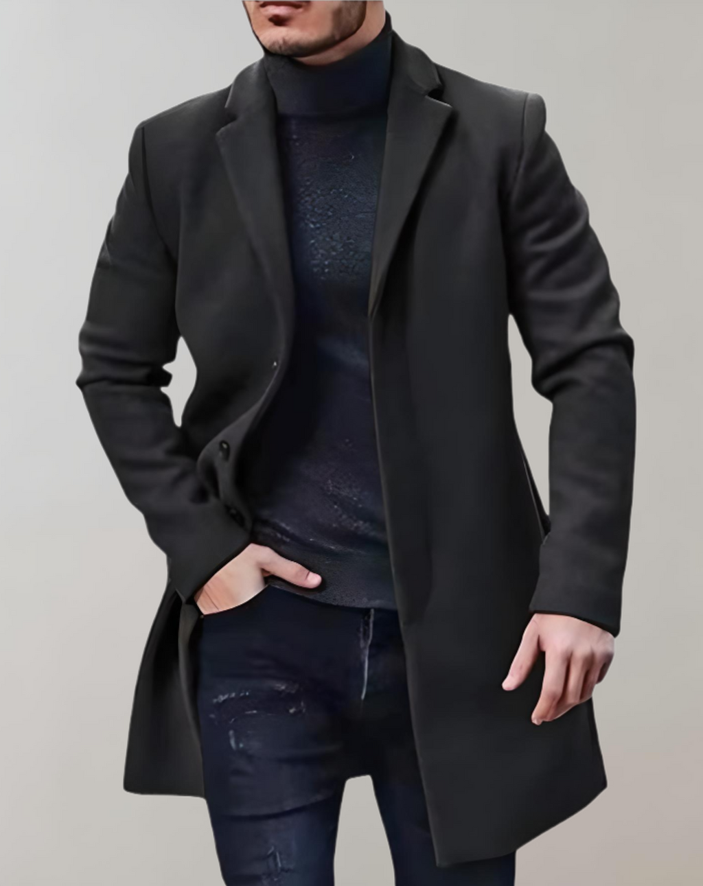 Adrien – Klassischer Mantel Herren