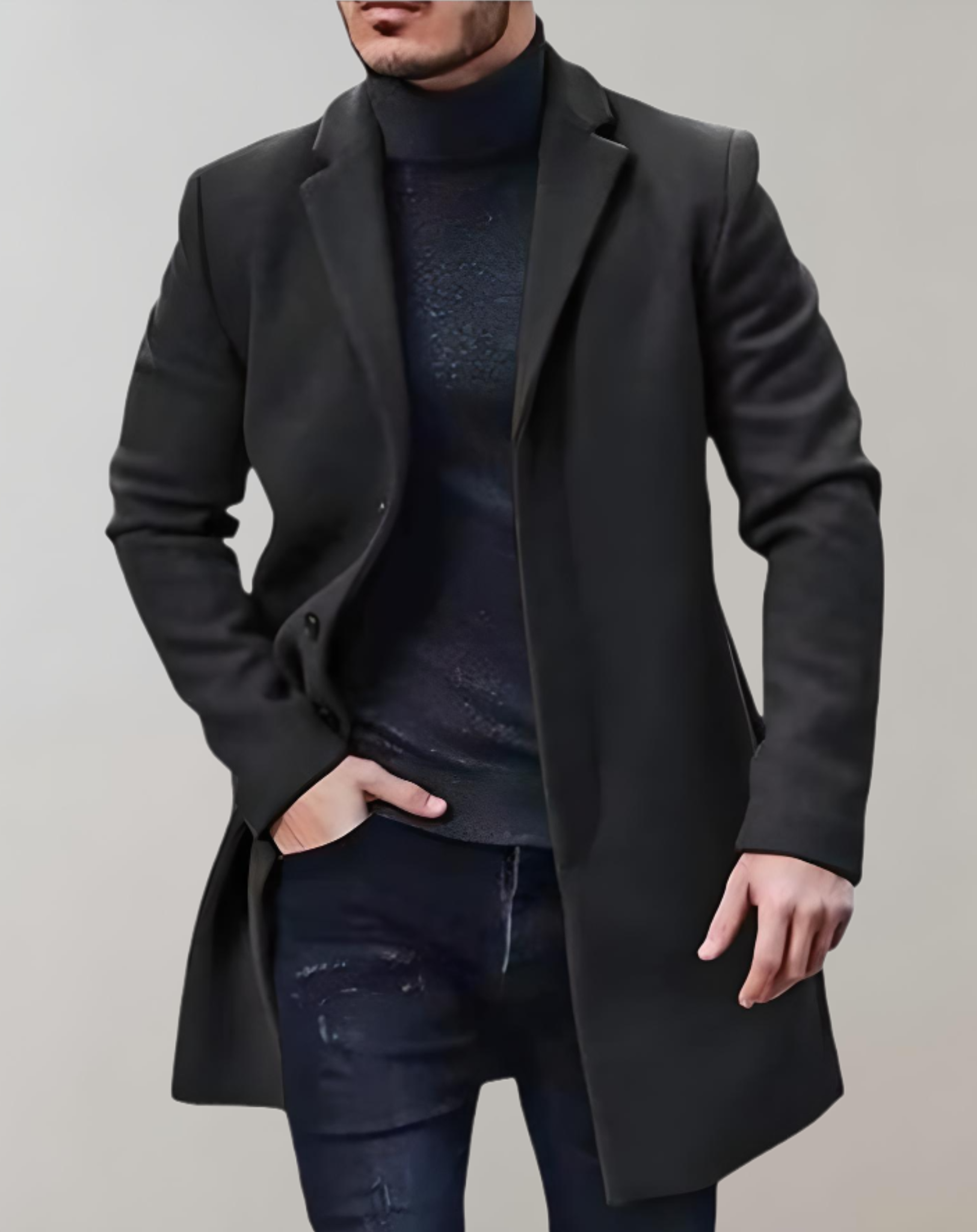 Adrien – Klassischer Mantel Herren