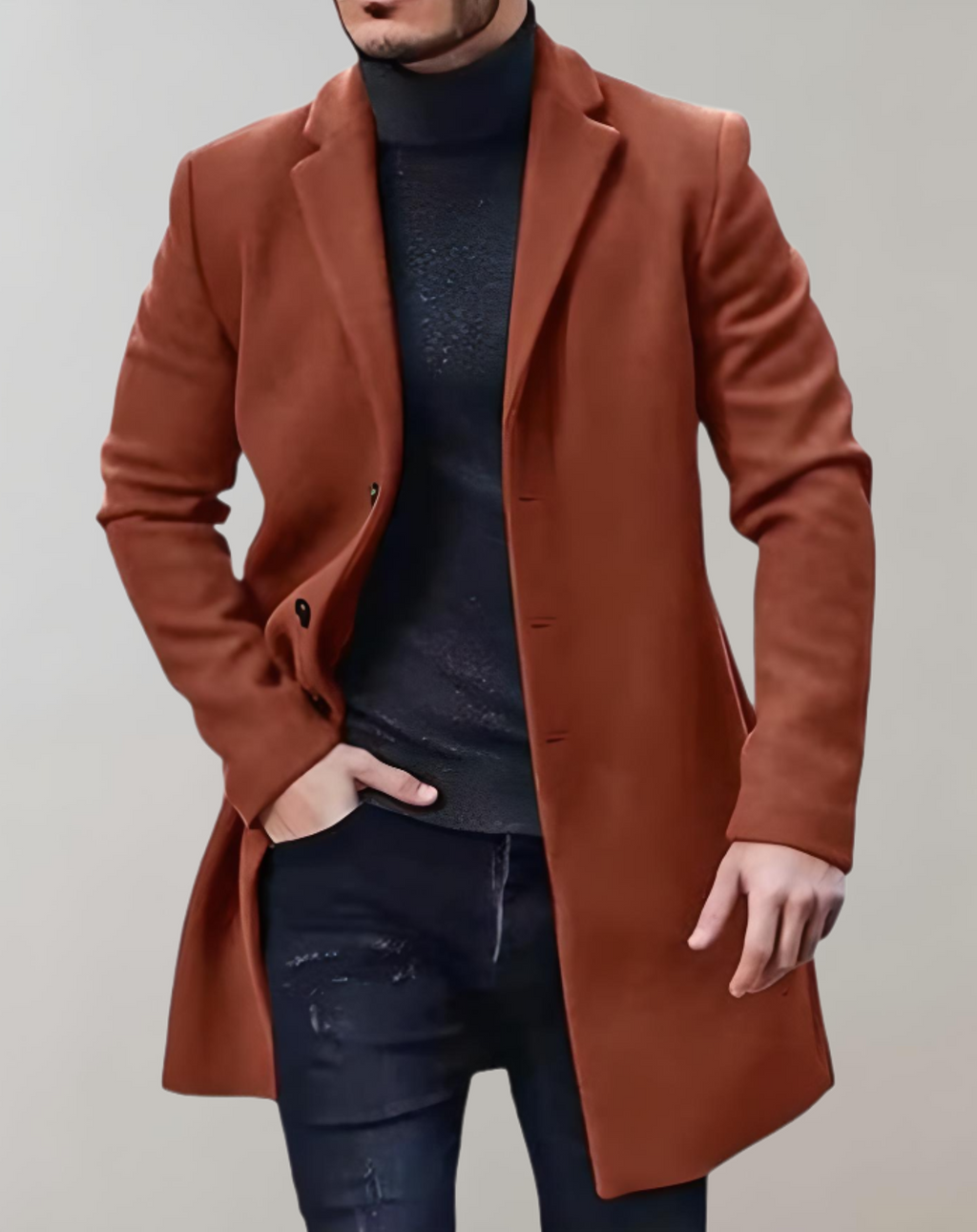 Adrien – Klassischer Mantel Herren