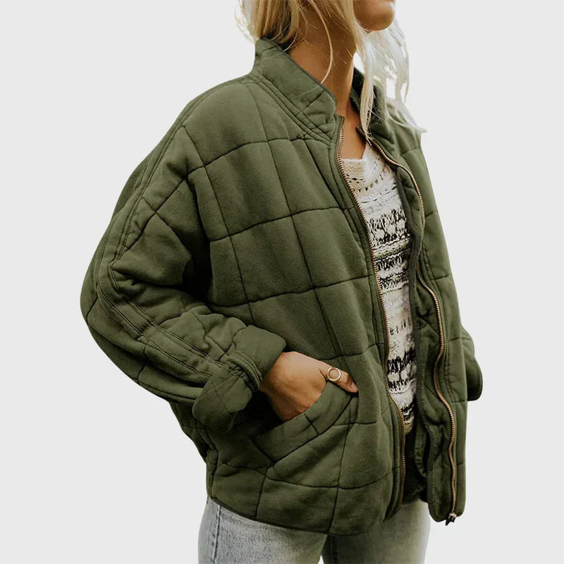 Kaja – Gestepptes Übergangsjacke Damen