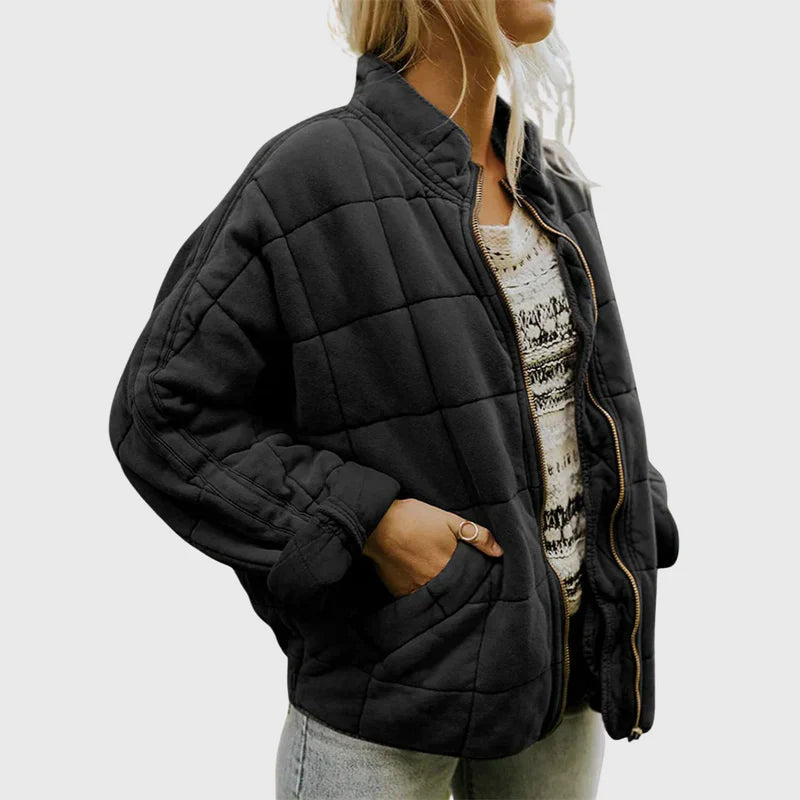 Kaja – Gestepptes Übergangsjacke Damen