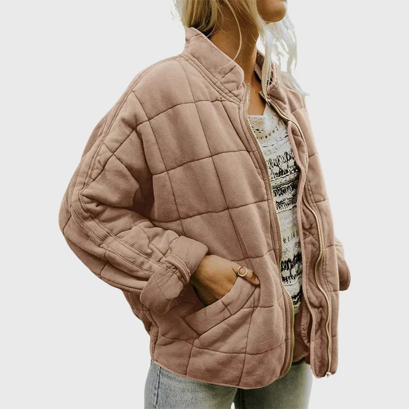 Kaja – Gestepptes Übergangsjacke Damen