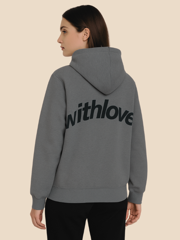 Maya - Damen Hoodie mit Print und Kapuze