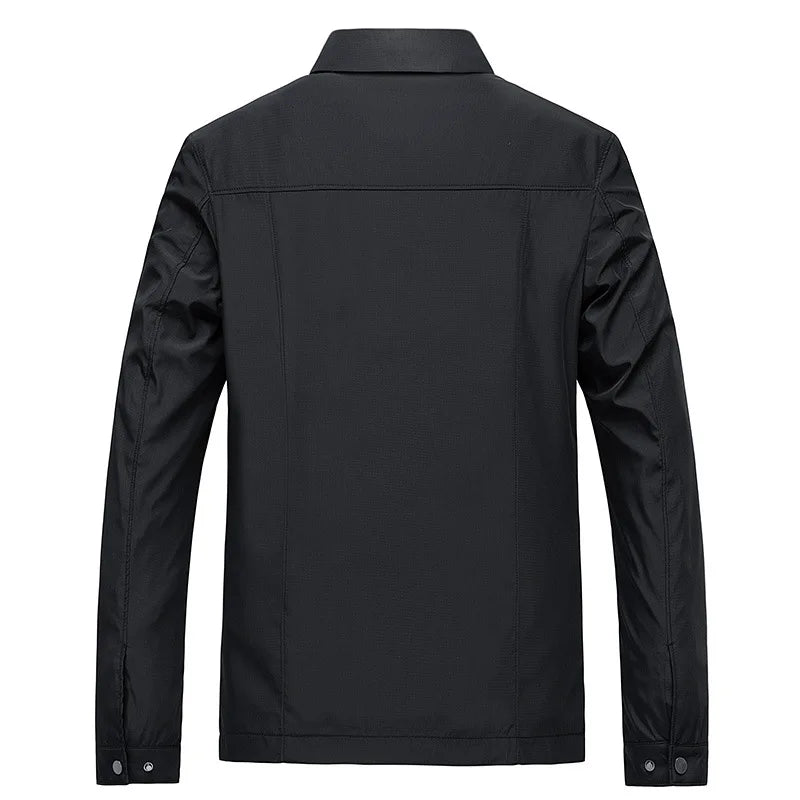 Julian – Herren Übergangsjacke mit Stehkragen und modernem Design
