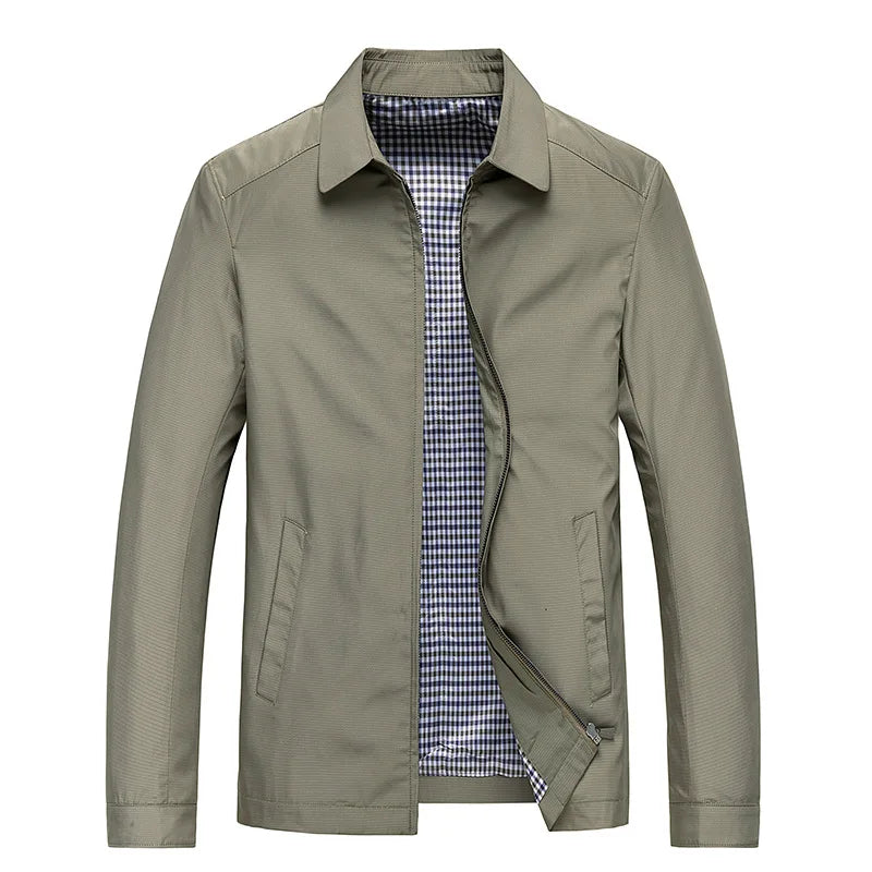 Julian – Herren Übergangsjacke mit Stehkragen und modernem Design