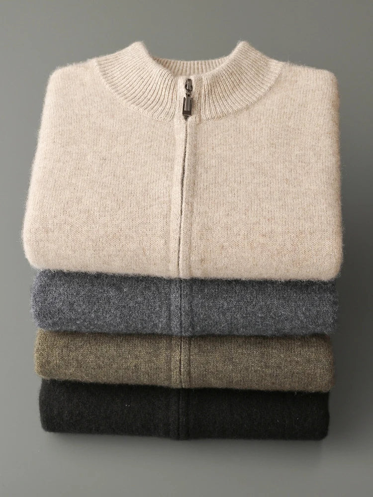 Herren Bomberjacke mit weicher Oberfläche und praktischem Reißverschluss - J&B - 25 - Annoboutique
