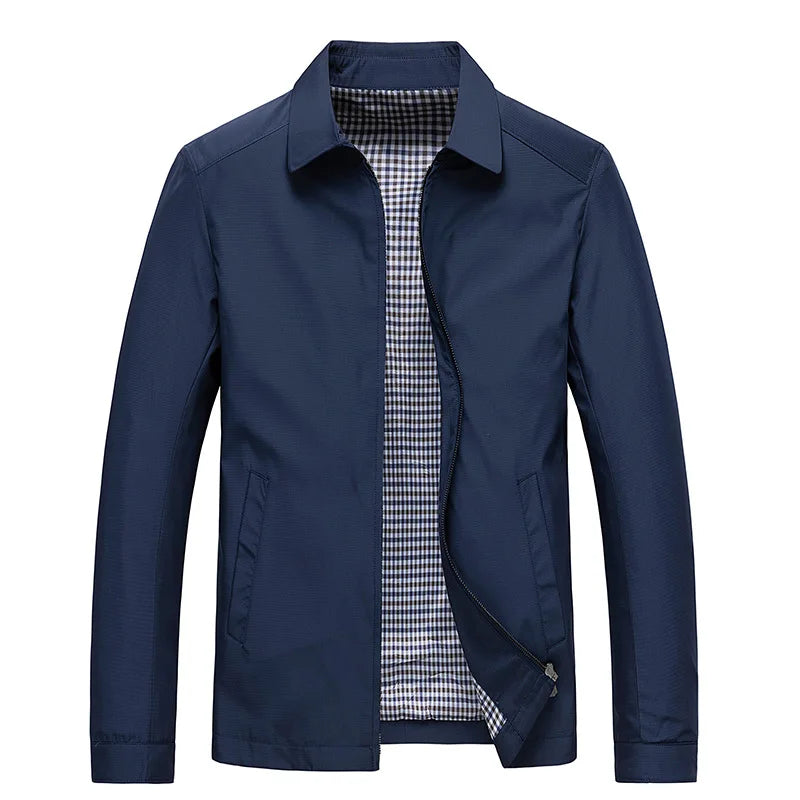 Julian – Herren Übergangsjacke mit Stehkragen und modernem Design