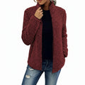 Sophie – Weiche Teddy Damen Übergangsjacke mit Reißverschluss