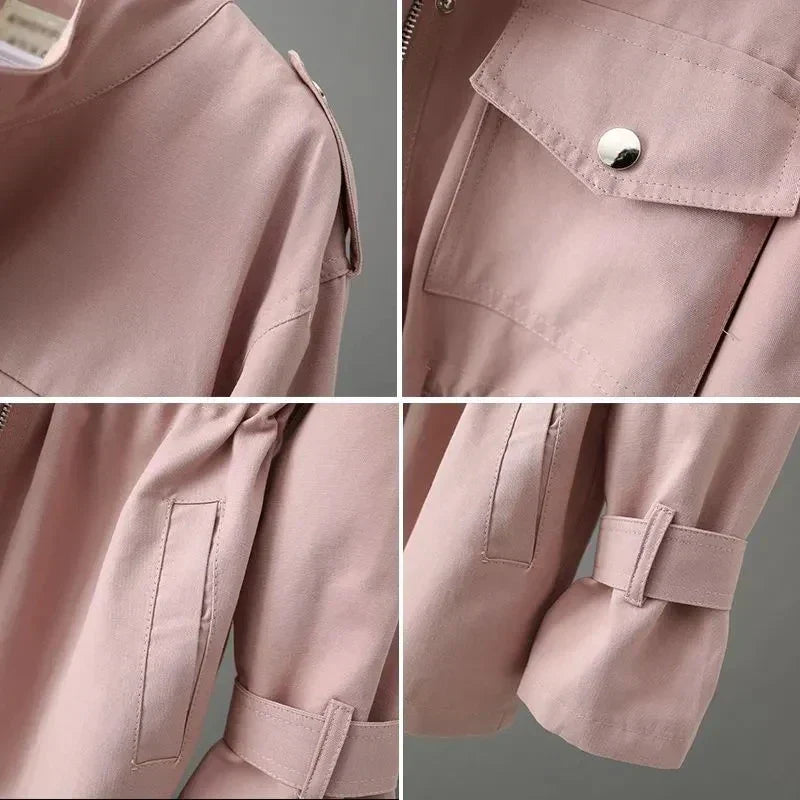 Lena – Damen-Übergangsjacke mit Modernem Utility-Schnitt