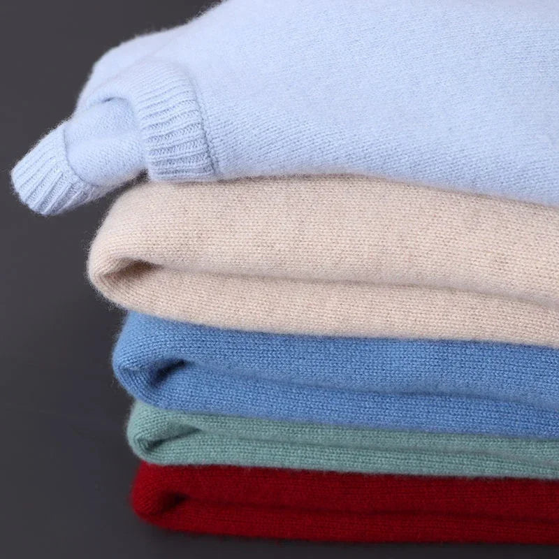 Matteo - Herren Feinstrickpullover mit Rundhalsausschnitt