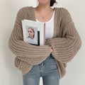 Mila - Damen Strickjacke Oversize mit weitem Schnitt