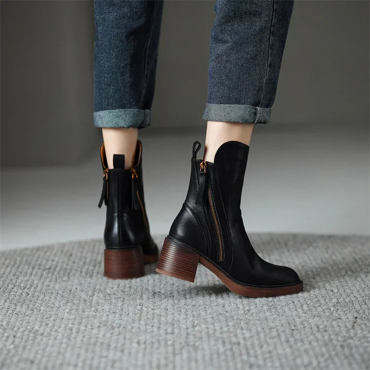 Clara – Stilvolle Ankle Boots für Damen