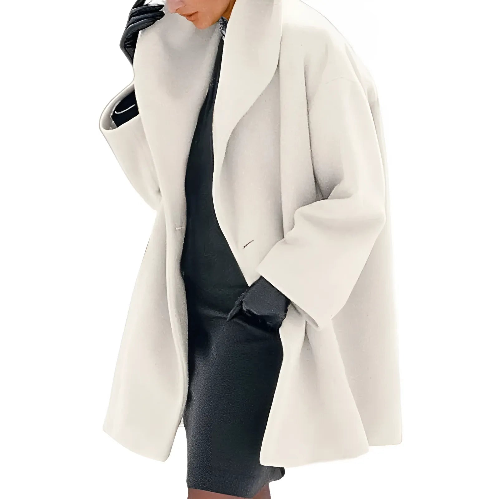 Claudia - Kurze Damenjacke mit Revers