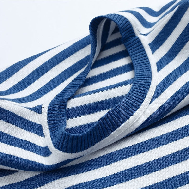 Amelia – Lässiges gestreiftes Damen Langarmshirt
