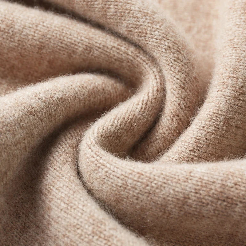 Mateo – Herren Feinstrickpullover Mit Reißverschlusskragen