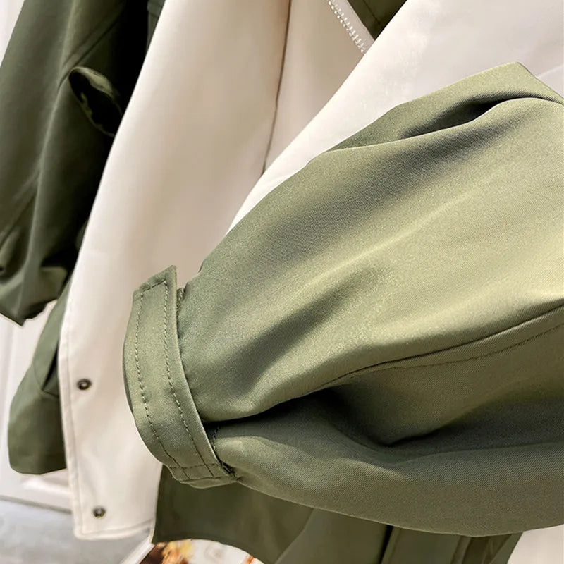 Eliza – Damen-Übergangsjacke mit Modernem Layer-Look