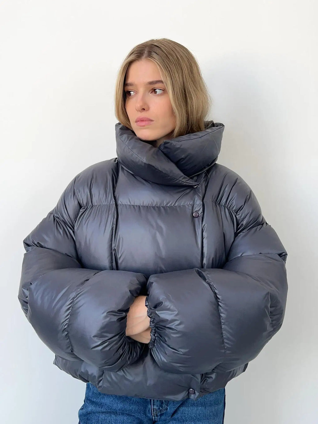 Alina – Trendige Oversize-Daunenjacke für Damen