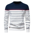 Kacper – Maritimer Herrenpullover mit Streifenmuster