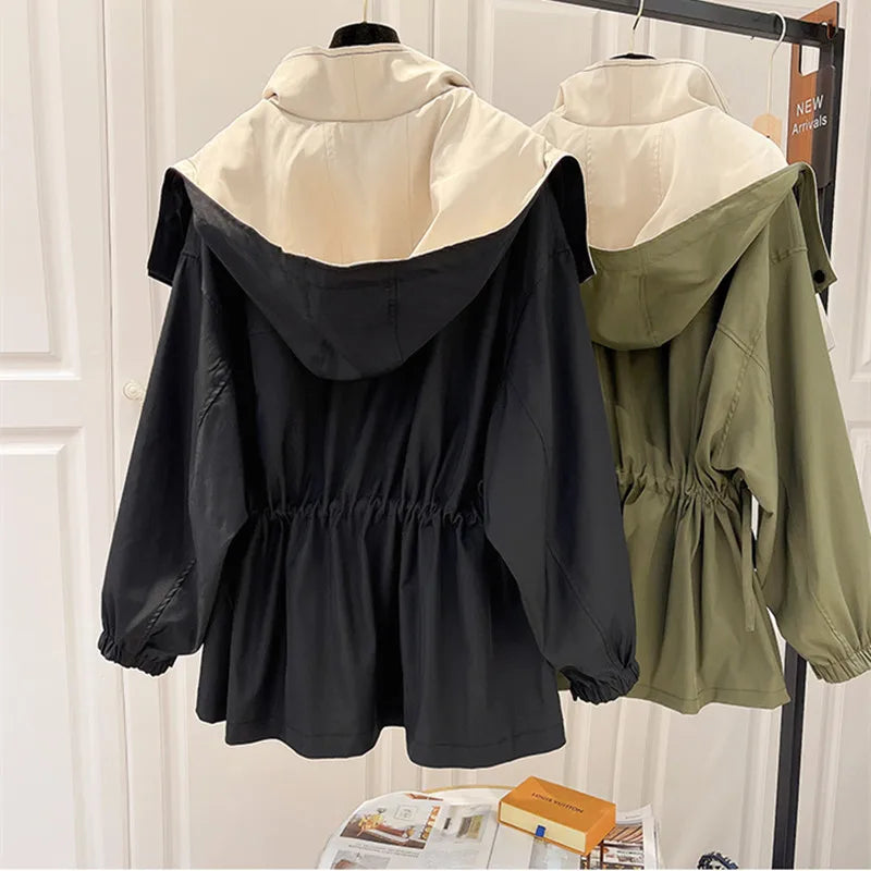 Eliza – Damen-Übergangsjacke mit Modernem Layer-Look