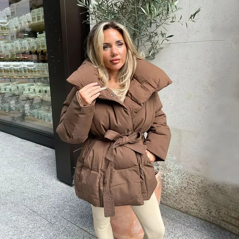 Sofia – Stylische Taillierte Winter-Steppjacke für Damen