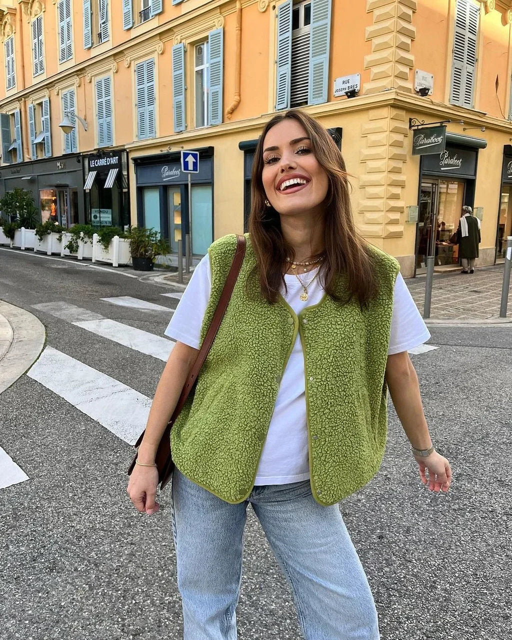 Sofia - Damen Weste aus Fleece