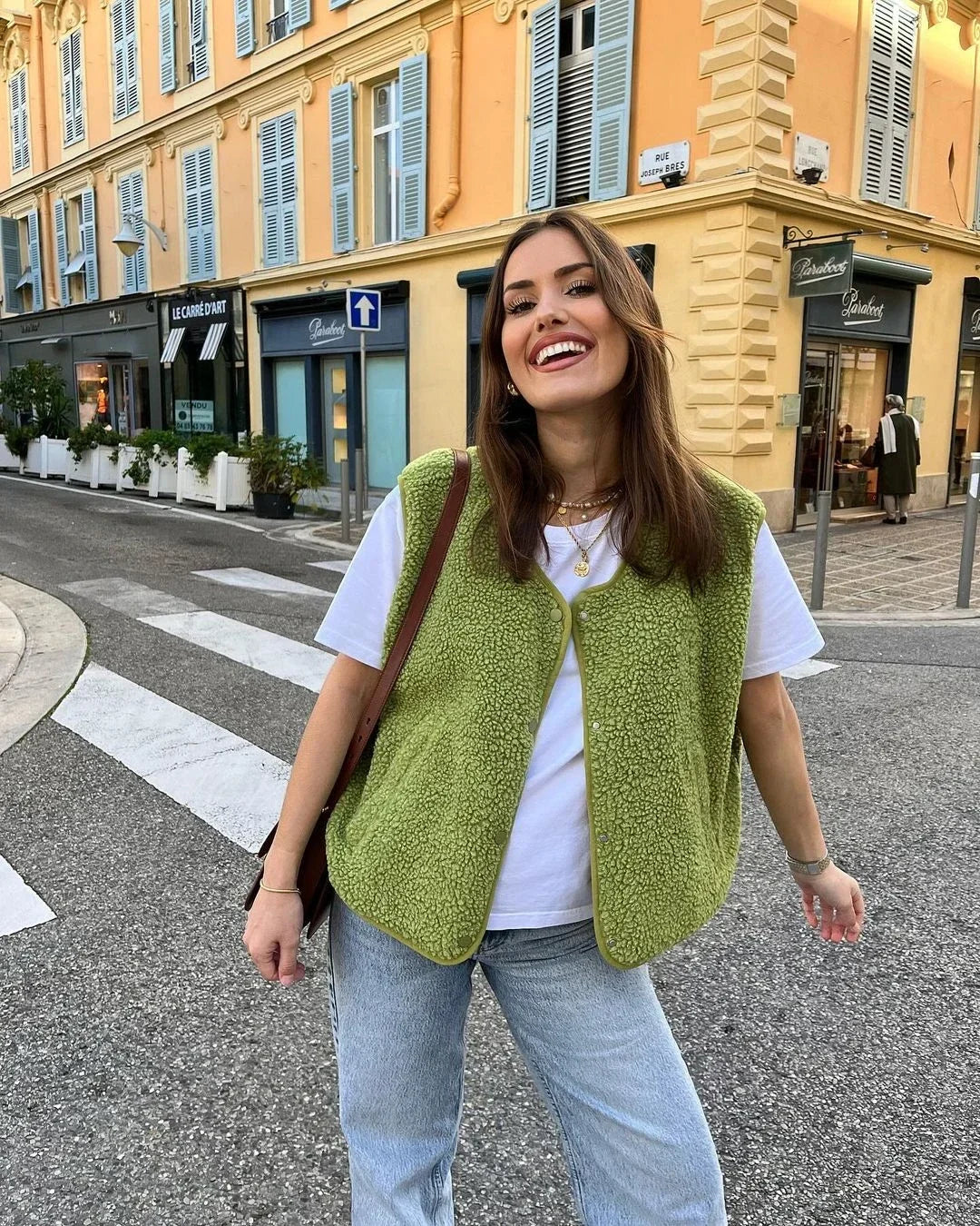 Sofia - Damen Weste aus Fleece