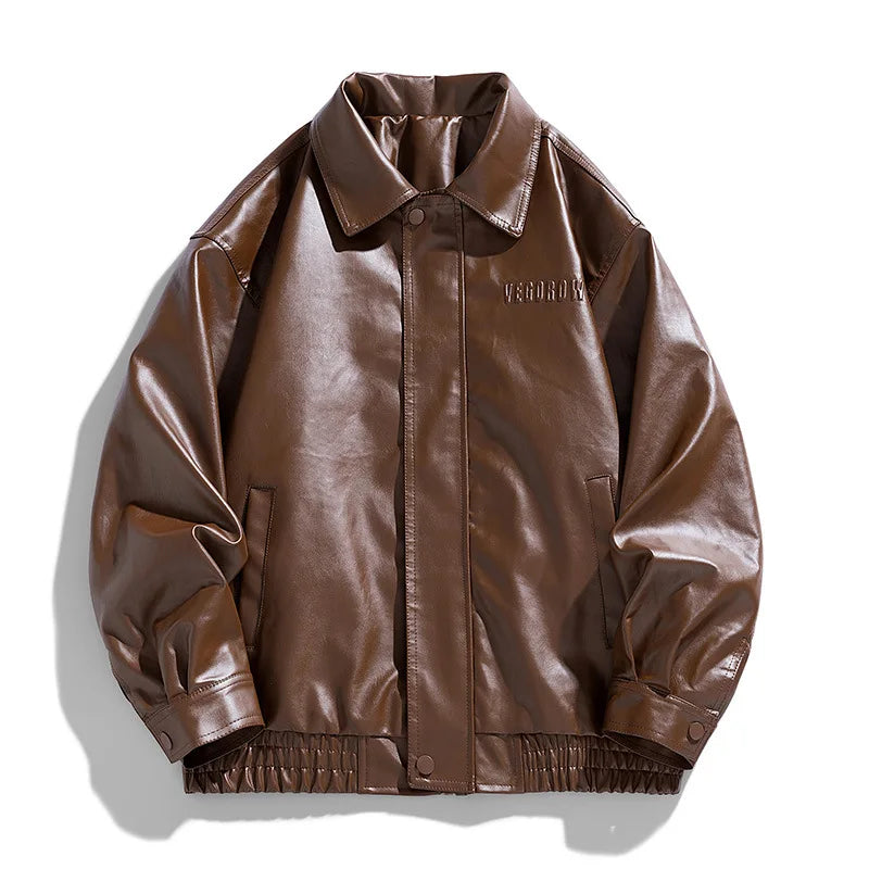 Marcos – Oversize Herrenjacke aus Kunstleder