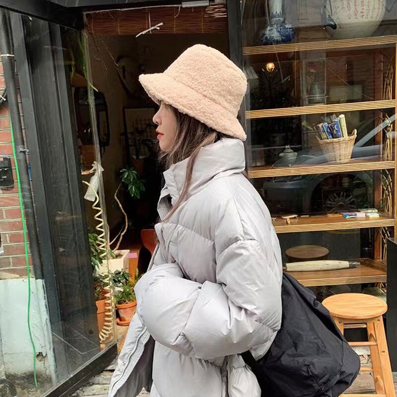 Marina – Teddy-Bucket-Hut aus Fleece für Damen