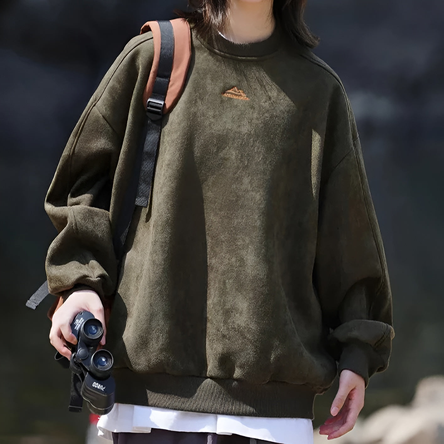 Nora – Lässiges oversized Damen Sweatshirt