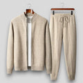 Damen Strickjacken- und Jogginghosen-Set: Bequem und stilvoll - J&B - 1 - Annoboutique