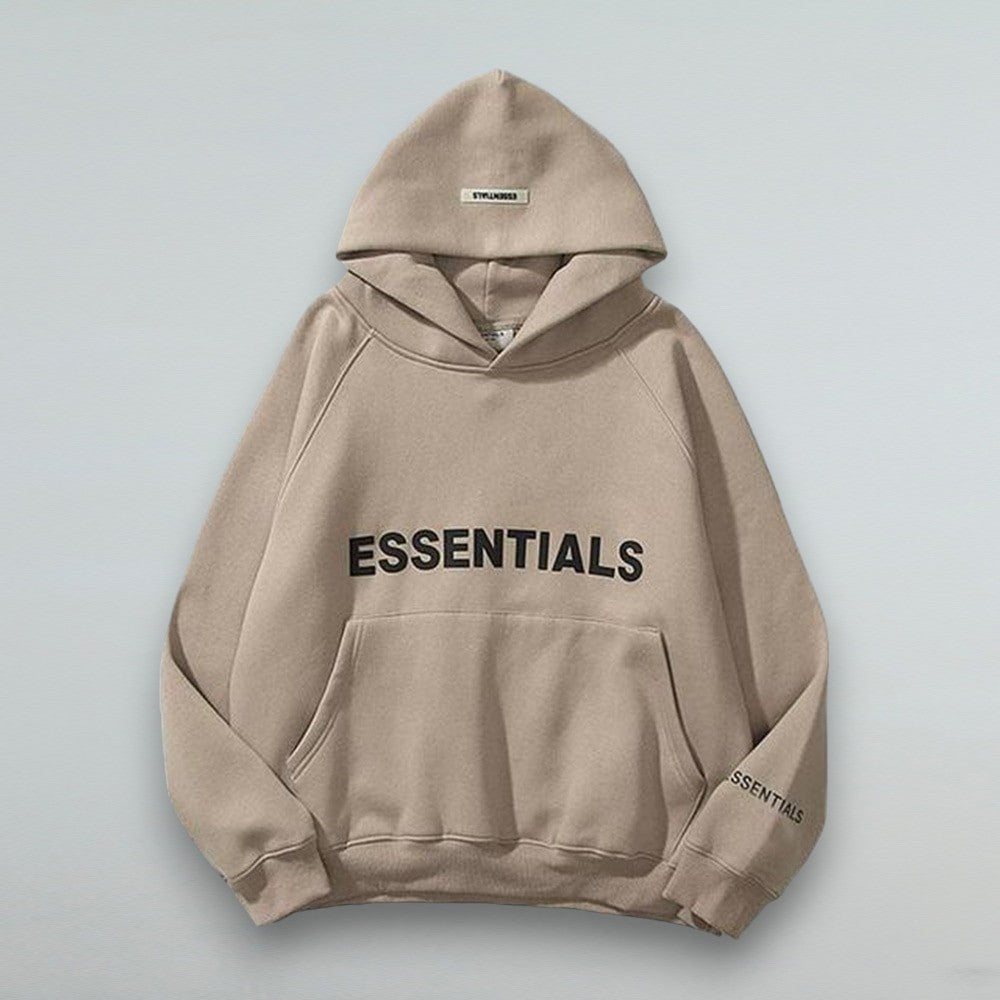 Isabelle – Hoodie für Herren Beige Kapuzenpullover