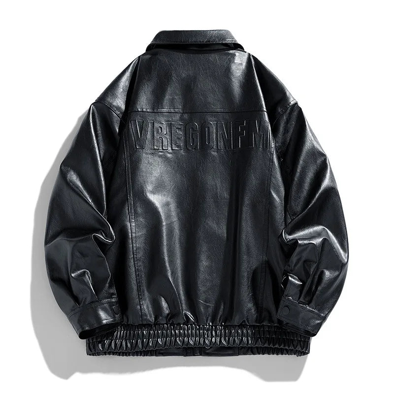 Marcos – Oversize Herrenjacke aus Kunstleder
