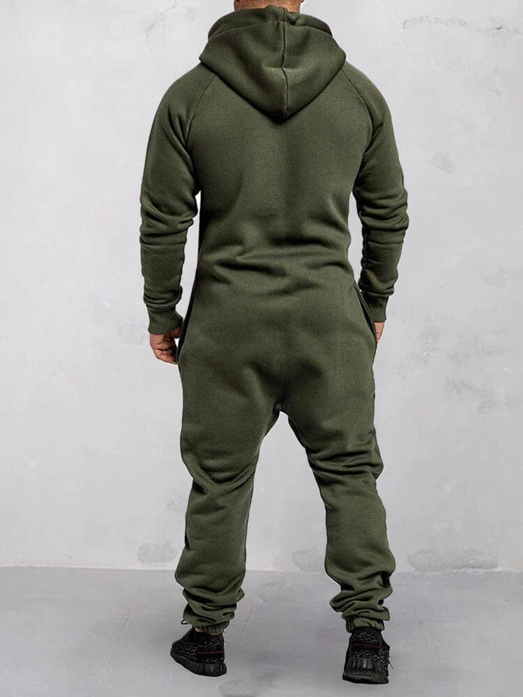 Marek – Komfortabler Fleece-Overall im modernen Freizeit-Look für Herren
