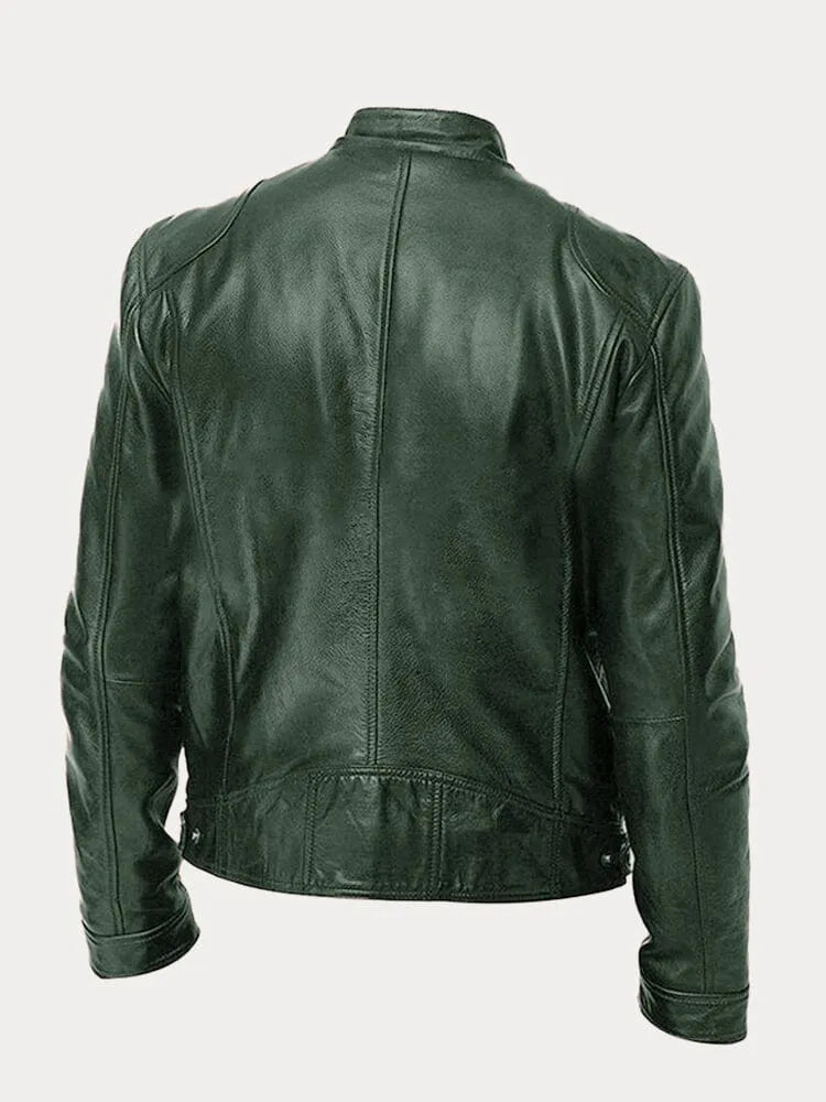 Alejandro – Klassische Herren Lederjacke Biker-Stil
