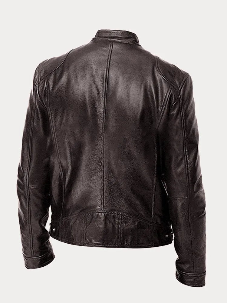 Alejandro – Klassische Herren Lederjacke Biker-Stil