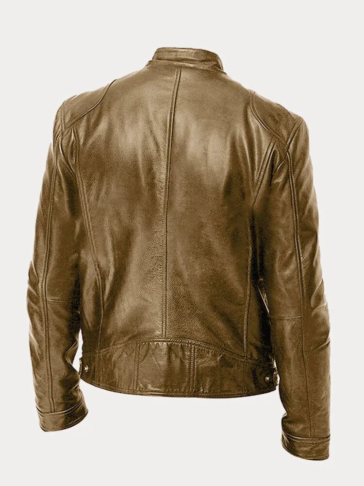 Alejandro – Klassische Herren Lederjacke Biker-Stil