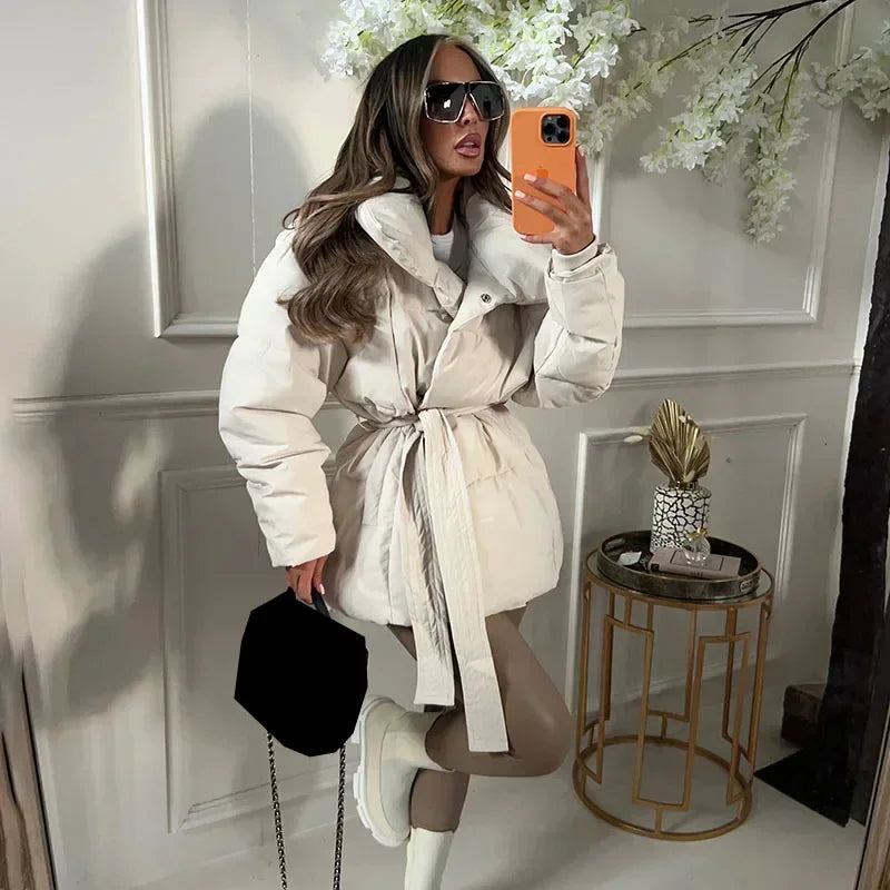 Sofia – Stylische Taillierte Winter-Steppjacke für Damen